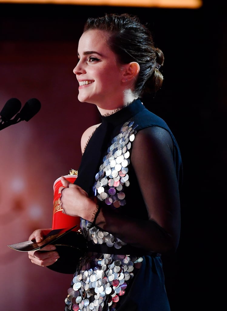 Emma Watson Beauty at the MTV Movie Awards 2017