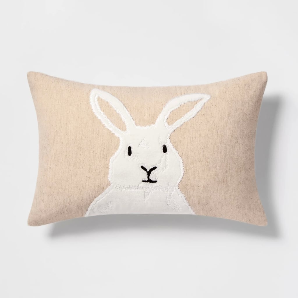 bunny lumbar pillow