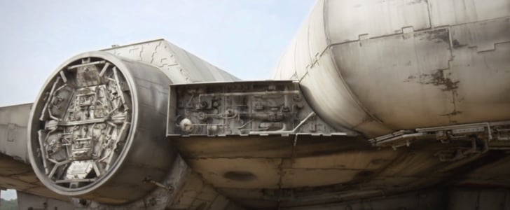 Millennium Falcon Video With Batmobile Easter Egg