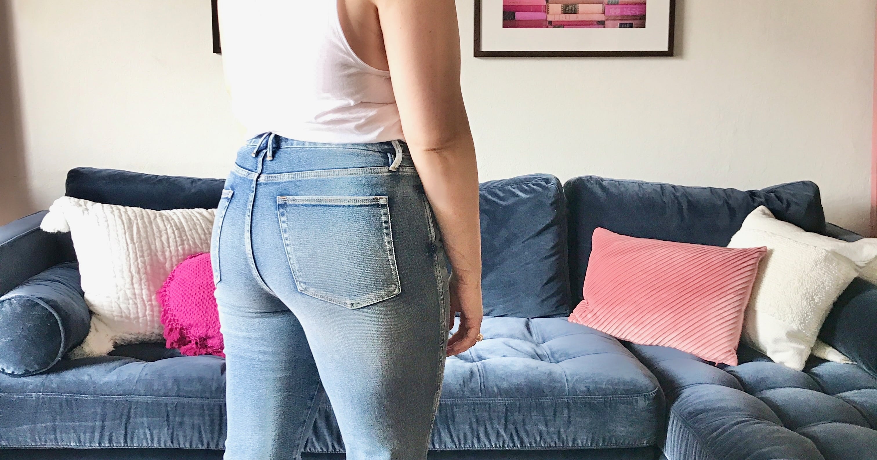 I'm 5'5'' and 159 lbs, I bought viral pants & understand why they sold out  a million times, they're so roomy in the butt