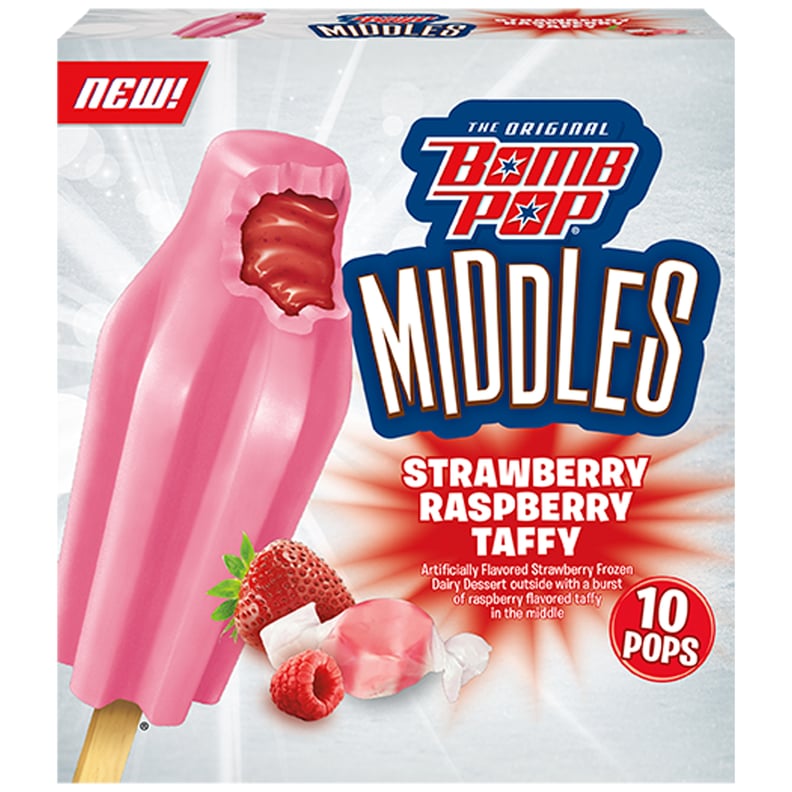 Bomb Pop Middles Strawberry Raspberry Taffy Flavor