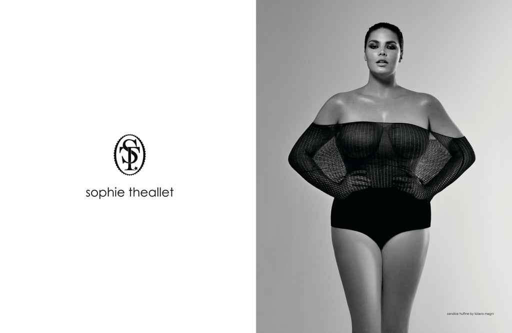 Candice Huffine Straight Size Fashion Campaign
