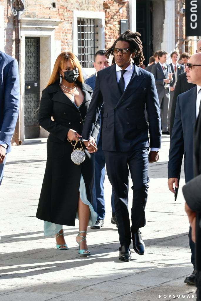 Beyoncé's Coat Dress at Alexandre Arnault's Venice Wedding