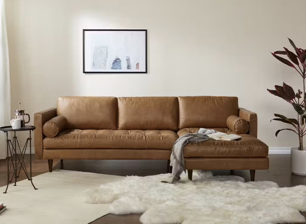A Deal on a Leather Sectional