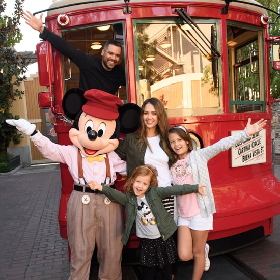 Jessica Alba and Her Family at Disney March 2017