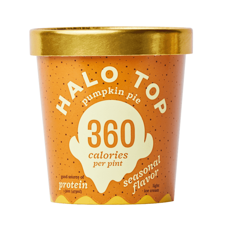 pumpkin halo top ice cream