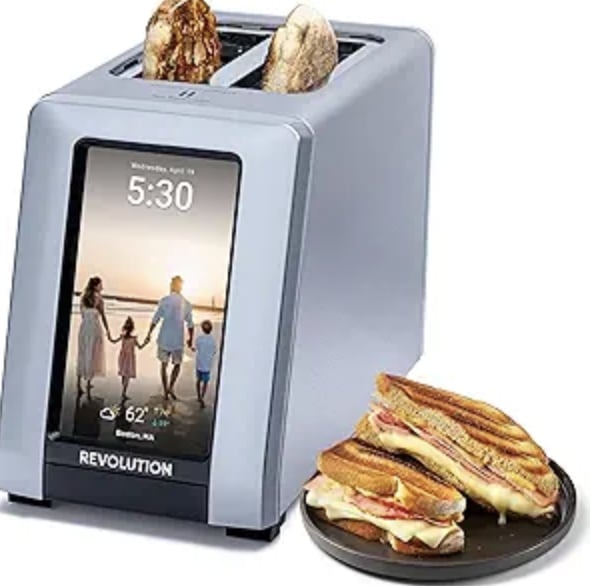 Revolution R180 Connect Plus Smart Toaster with Touchscreen & Digital Picture