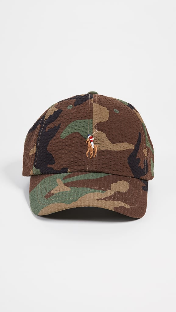 Kendall Jenner Wearing Camo Baseball Hat | POPSUGAR Fashion