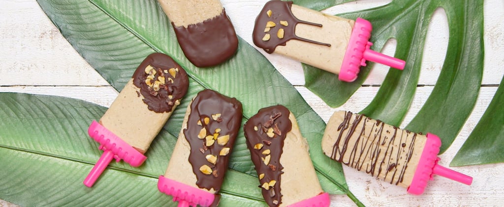 Chocolate Peanut Butter Ice Cream Pops Recipe