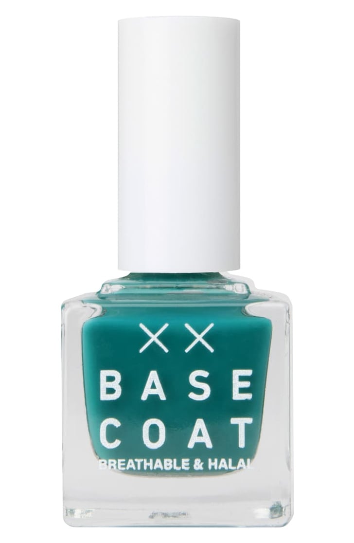Base Coat Breathable & Halal Nail Polish in Sage Best Spring Nail