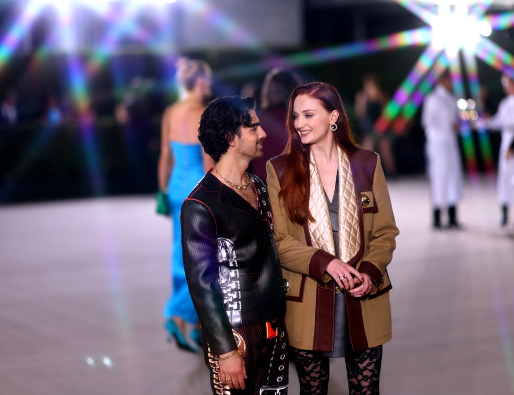 Sophie Turner, Joe Jonas's Matching Leather Outfits | Photos