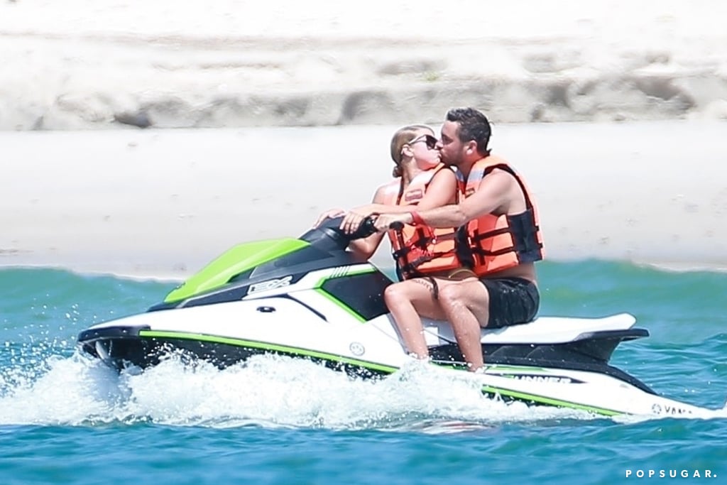 In October 2017, Scott Disick and Sofia Richie kissed while on a jet ski in the ocean in Mexico.