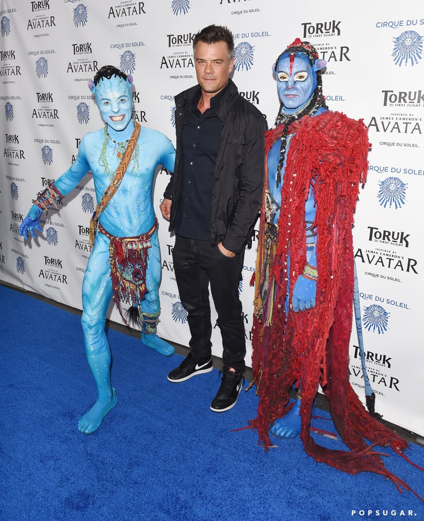 Josh Duhamel and Son at Cirque du Soleil LA Show 2016