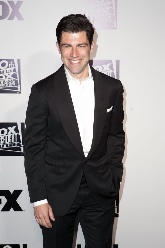 Max Greenfield grinned.