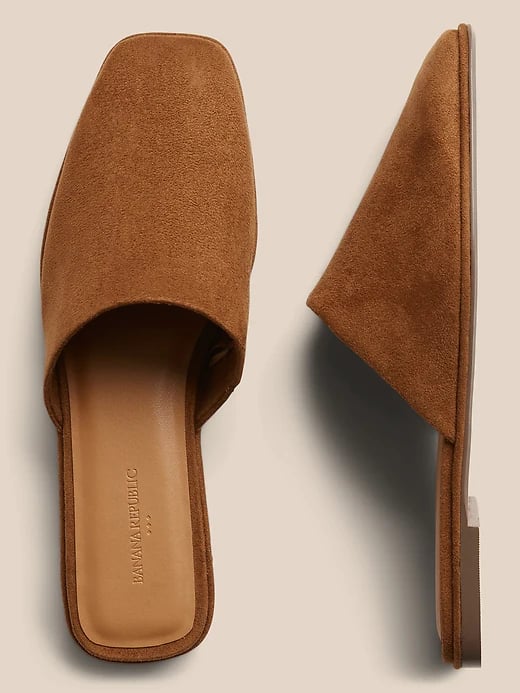 Banana Republic Factory Store Soft Faux Suede Mule