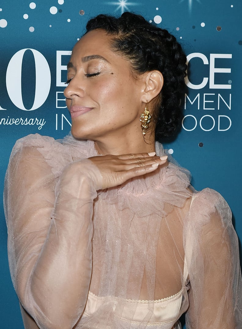 Tracee Ellis Ross's Braided Updo at the Black Women in Hollywood Awards Gala in 2017