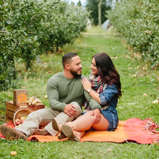 Apple Orchard Engagement Shoot