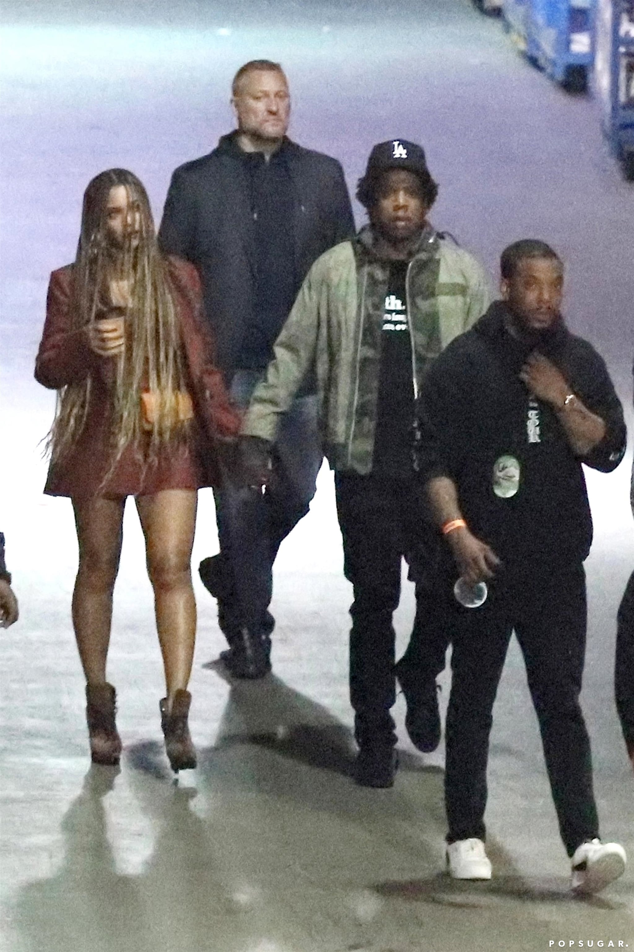 Beyonce Jay Z Kim And Kanye At Travis Scott S La Concert Popsugar Celebrity Uk