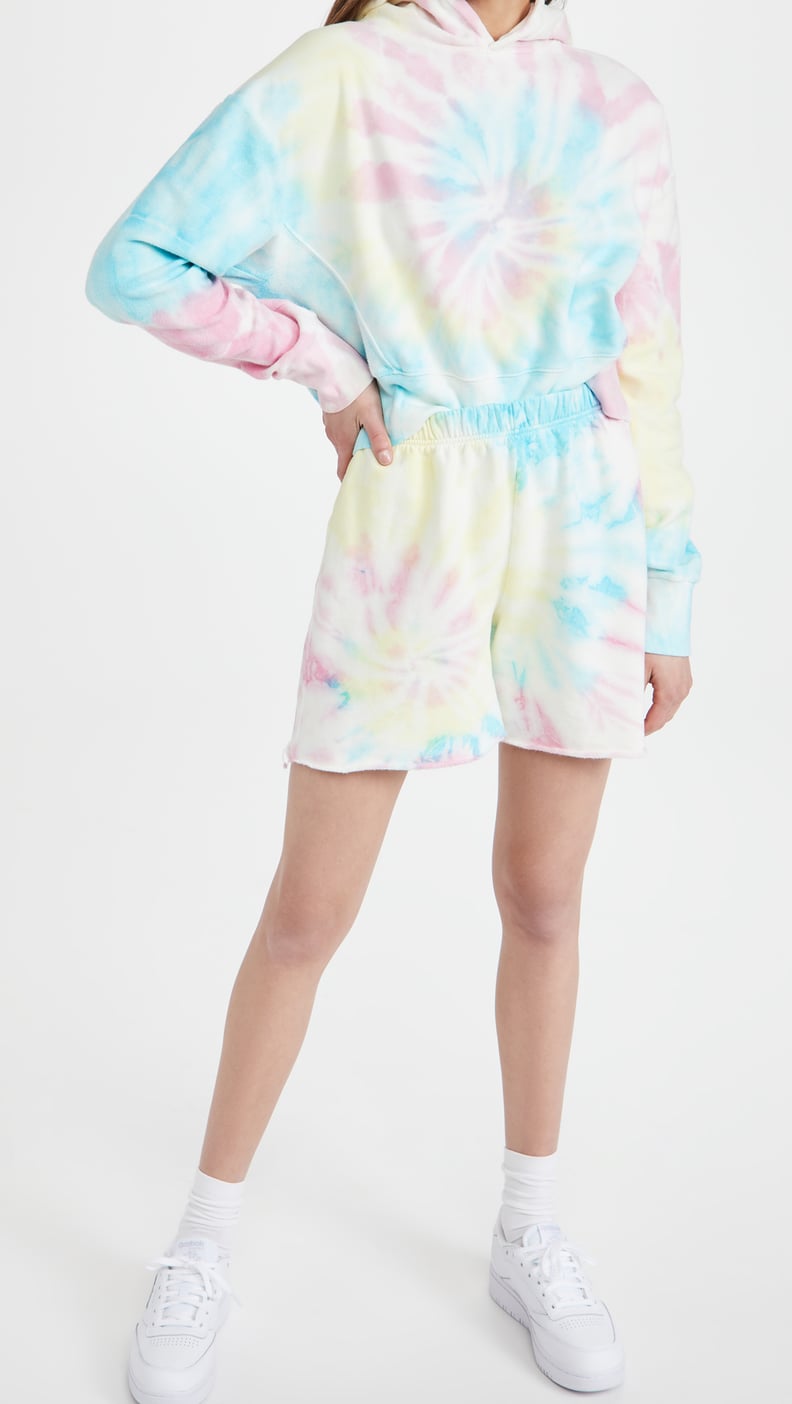 Dannijo Tie Dye Hoodie and Sweat Shorts