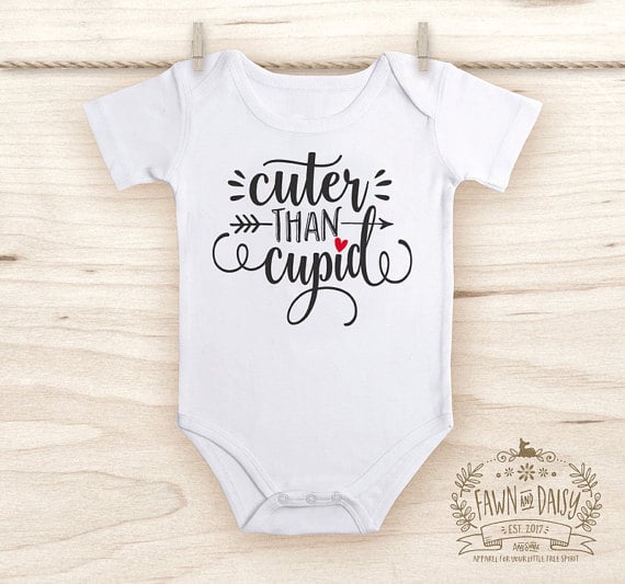 Cuter Than Cupid Onesie