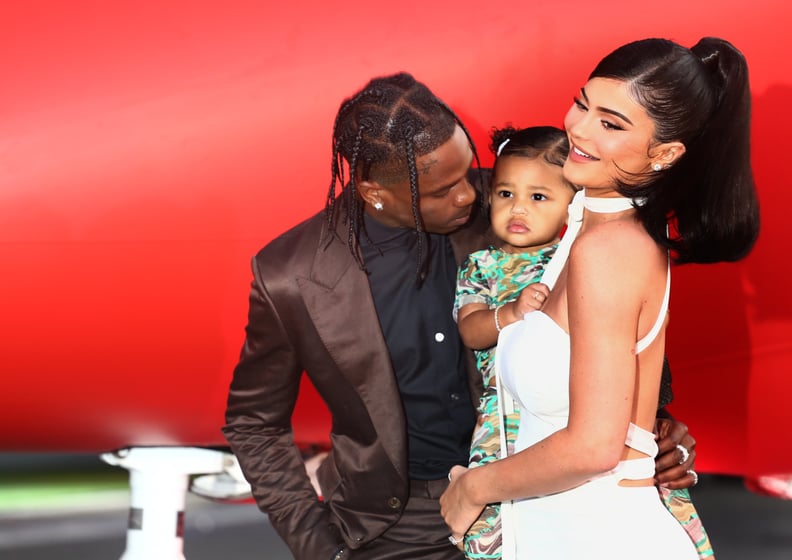 Kylie Jenner and Travis Scott at Travis Scott: Look Mom I Can Fly Premiere