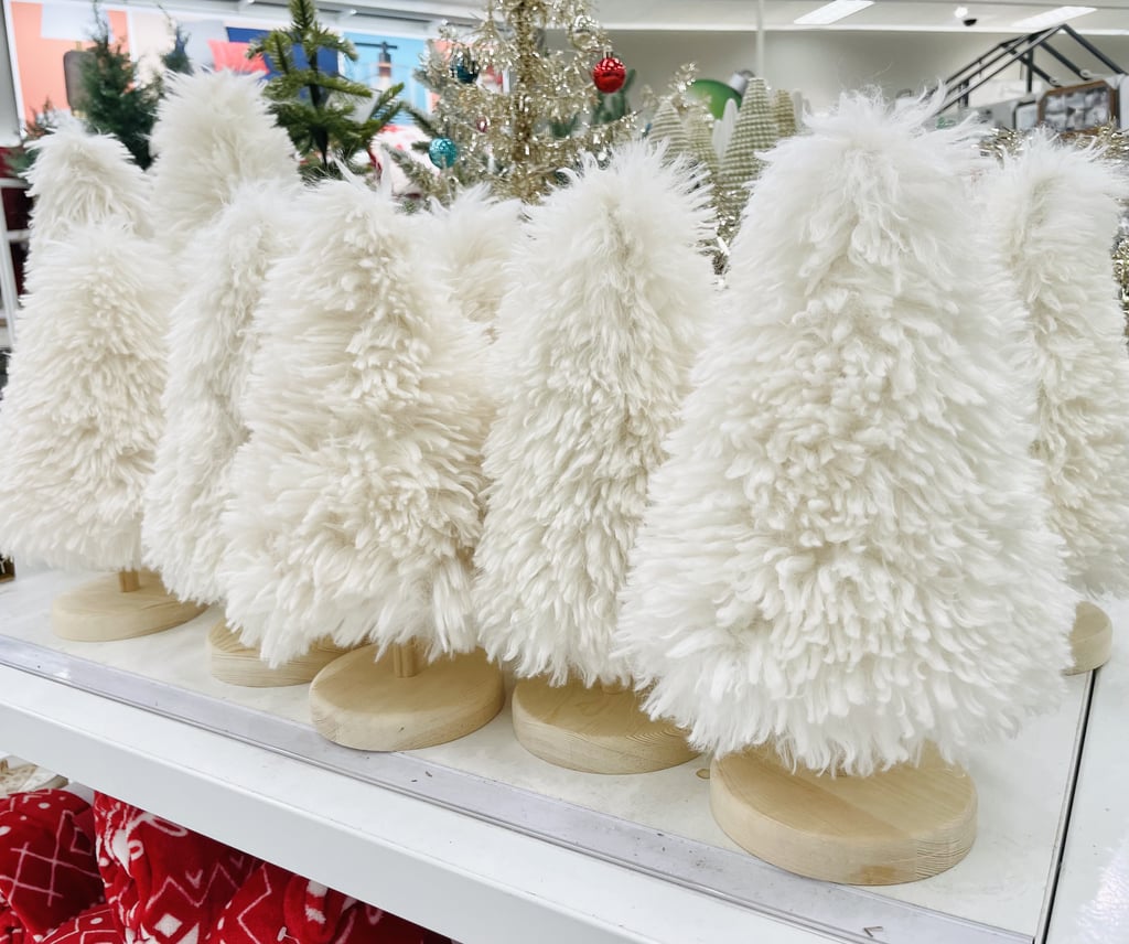 Soft and Fluffy: Threshold Fur Tabletop Tree