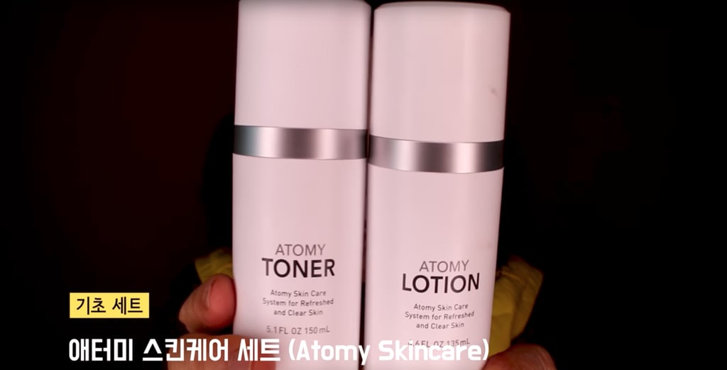 Step 1: Toner and Lotion
