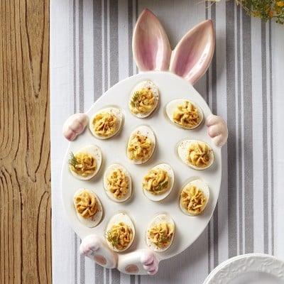 Target Lakeside Easter Bunny Deviled Eggs Appetizer Serving Platter