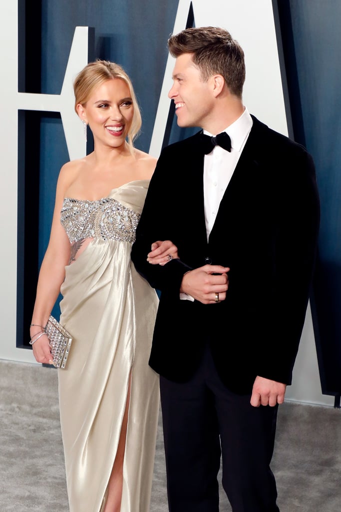 Scarlett Johansson's Dress at Vanity Fair Oscars Afterparty