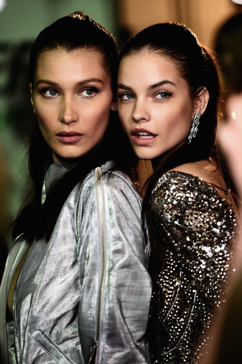 Bella Hadid and Barbara Palvin Had the Model Glare at the amfAR Gala