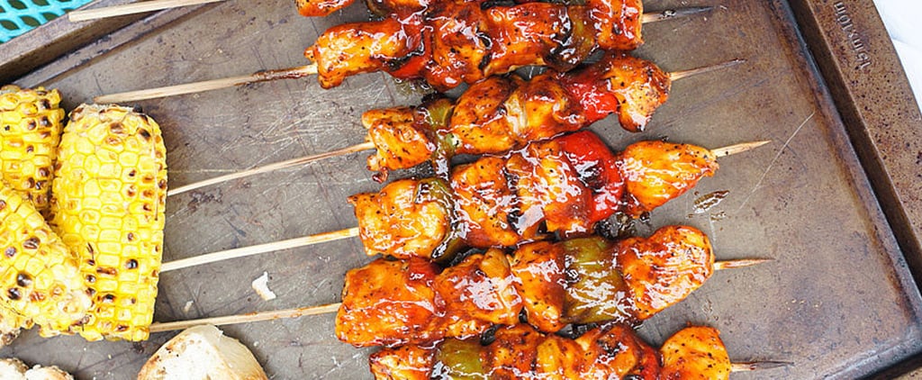 Honey-Chipotle Barbecue Chicken Skewers Recipe