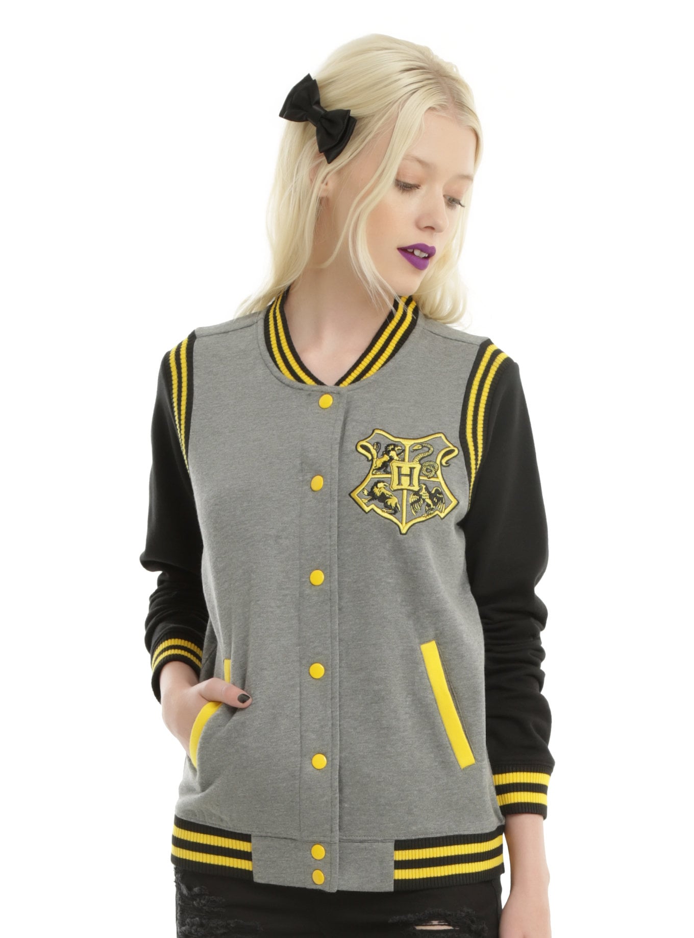 Bomber Jacket 21 Gifts For the Loyal Hufflepuffs in Your Life