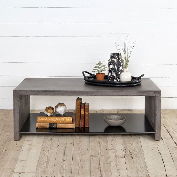 Get the Look: Industrial Concrete Coffee Table