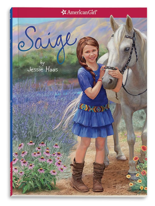 American Girl Saige Books