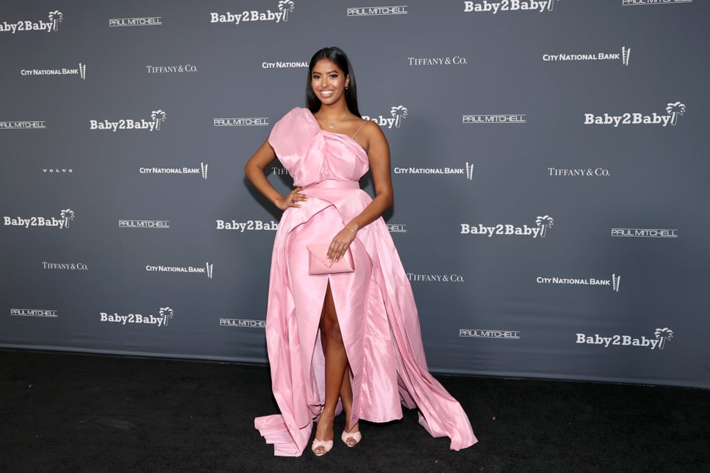 Natalia Bryant Wore a Pink Bow Dress to Baby2Baby Gala