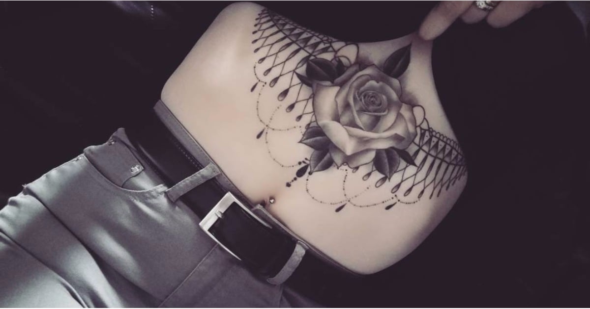Sternum Tattoo Ideas