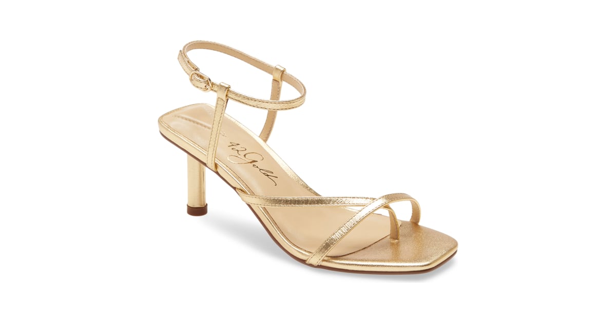 42 Gold Logan Sandal | The Best Shoes From the Nordstrom Half Yearly ...