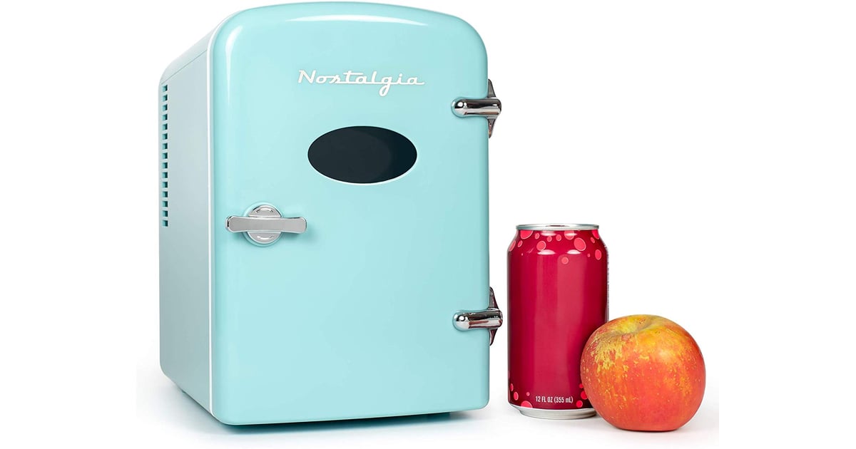 Nostalgia Retro SixCan Personal Cooling and Heating Refrigerator