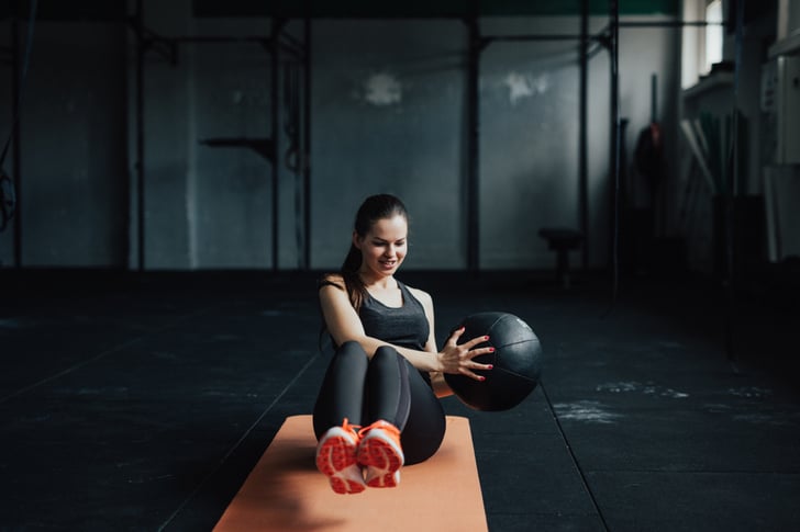 Medicine Ball Workout Videos From Youtube Popsugar Fitness