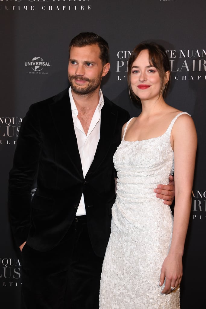 Dakota Johnson And Jamie Dornan Fifty Shades Freed Premieres Popsugar Celebrity Photo 6 