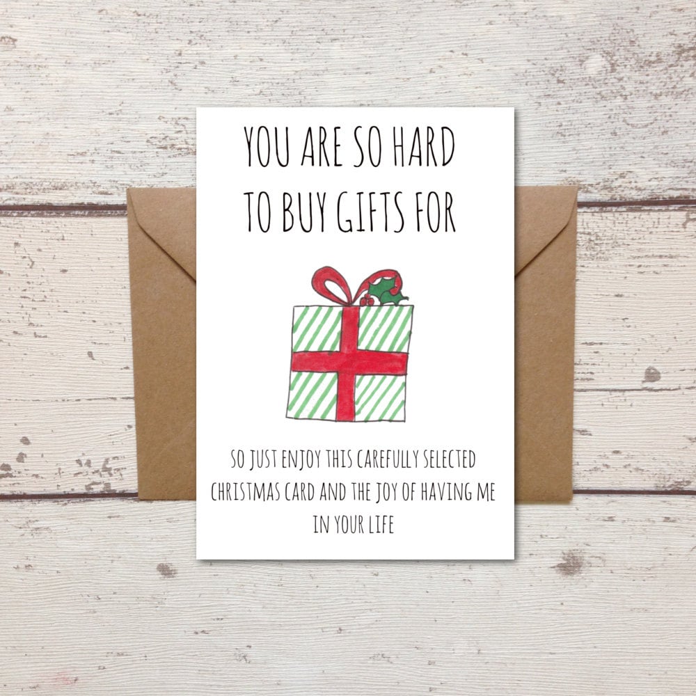 Funny Christmas Card 3 Funny Gifts For Boyfriends POPSUGAR 