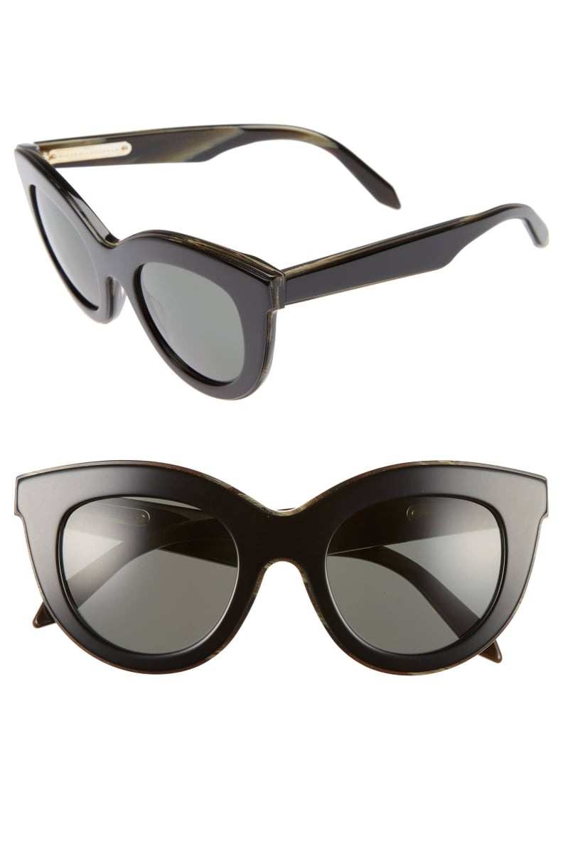 Victoria Beckham 49mm Cat Eye Sunglasses