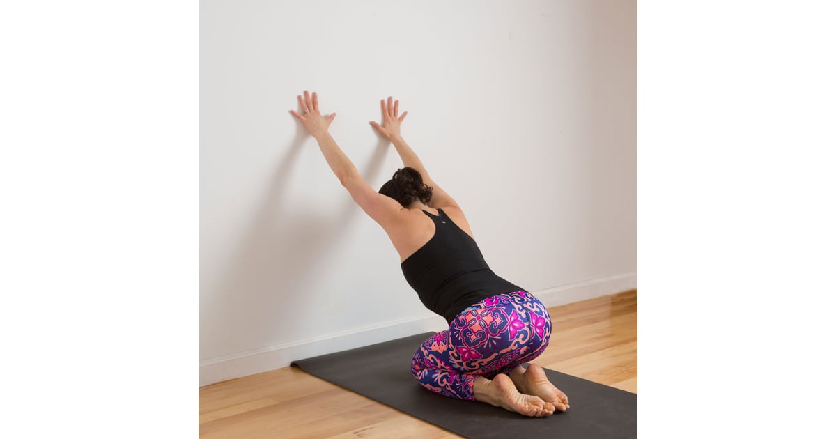 Wall Child's Pose | Handstand Workout | POPSUGAR Fitness ...