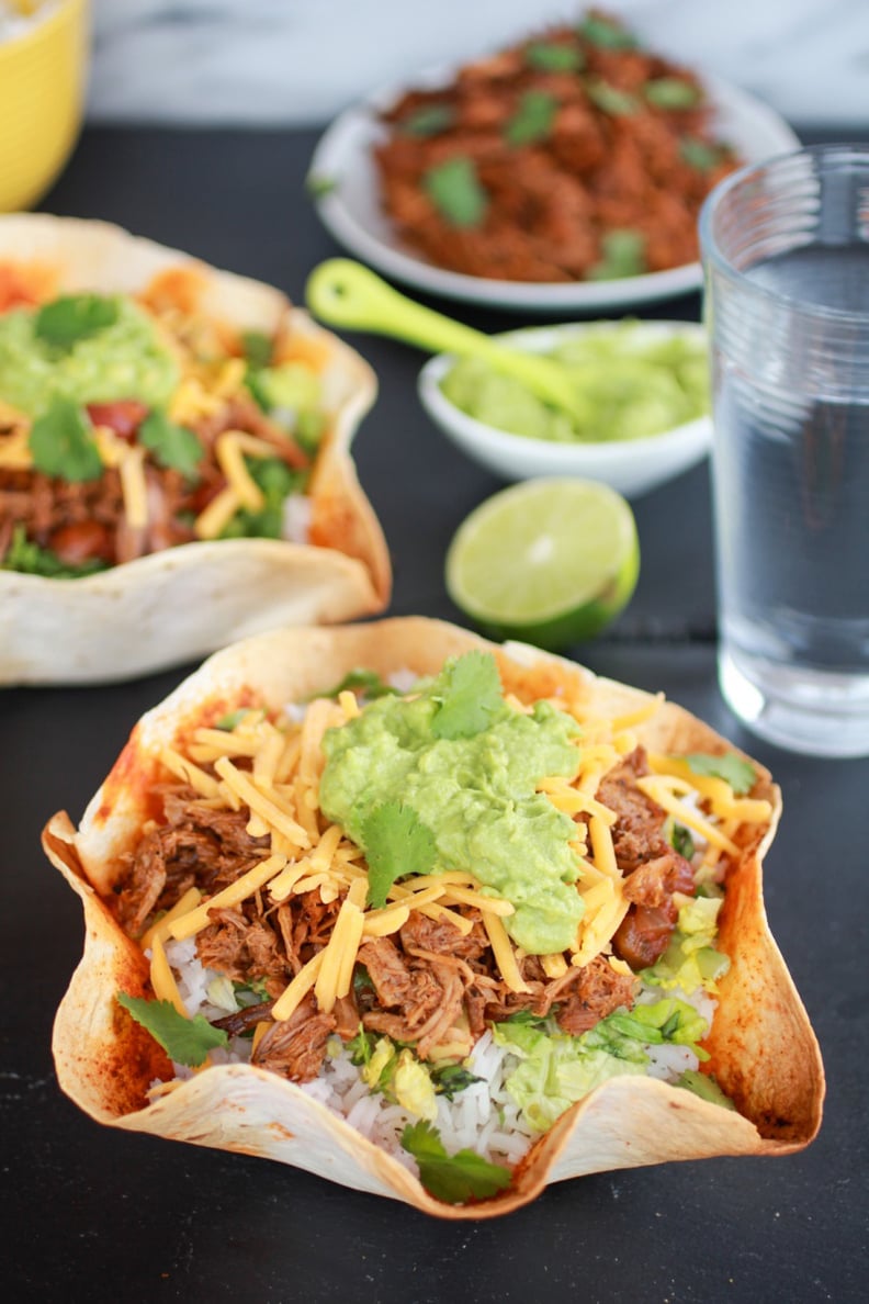 Slow-Cooker Carnitas Burrito Bowls