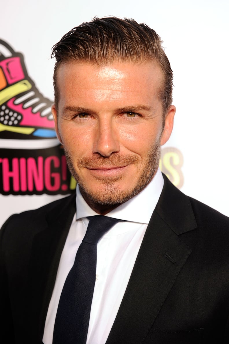 David Beckham's Staple Color: Khaki