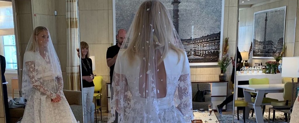 Sophie Turner's Wedding Dress in France