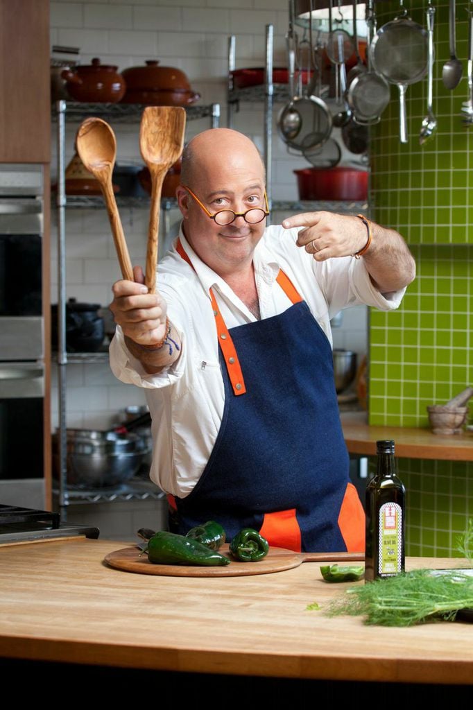 Andrew Zimmern Olive Wood Kitchen Utensil Set