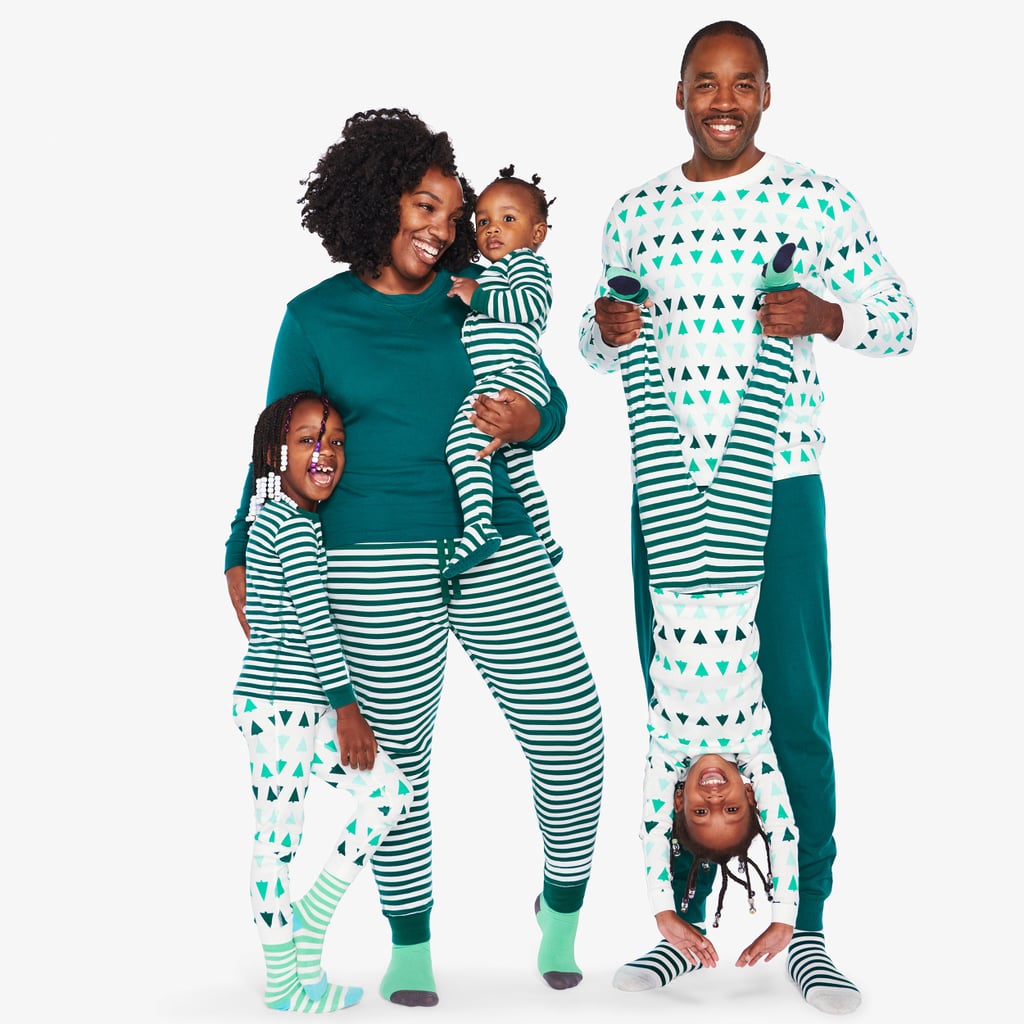 Primary Family PJs in Candy Trees & Signature Spruce