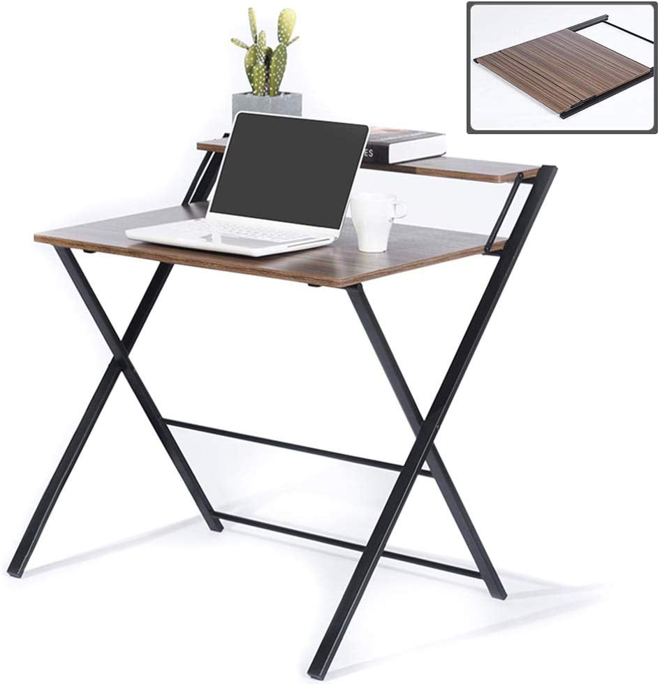 Greenforest Folding Desk Stylish And Affordable Space Saving
