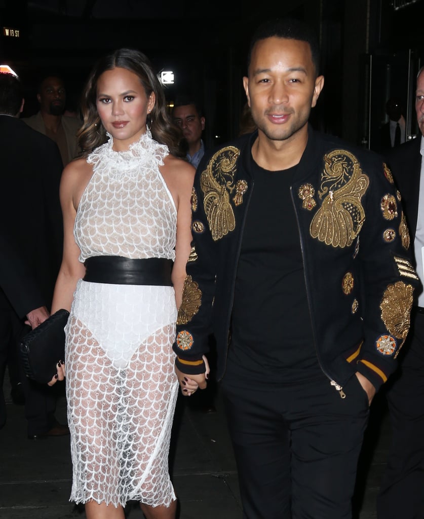 Chrissy Teigen and John Legend Out in NYC November 2016